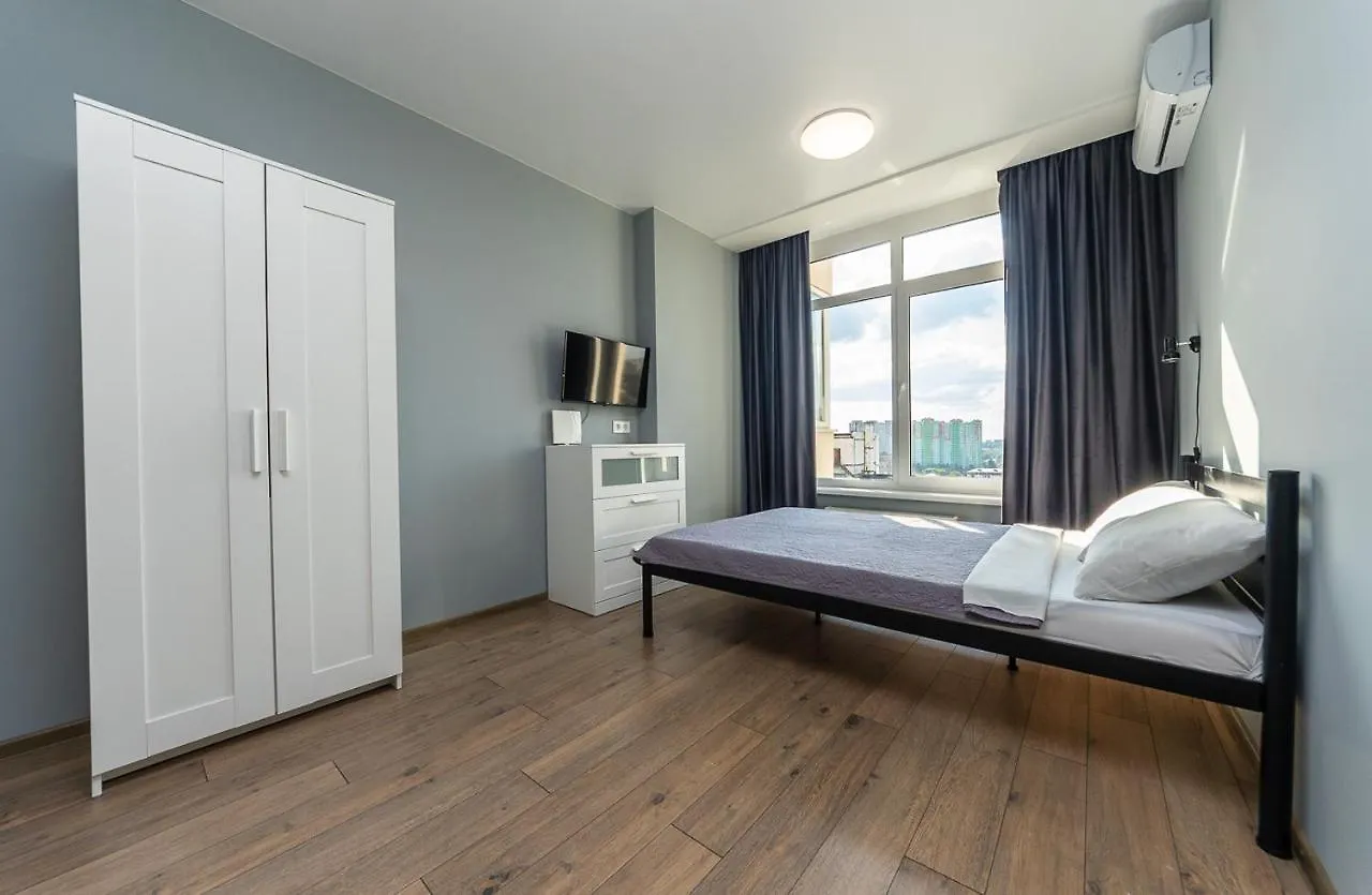 키예프 Flatrent Караваевы Дачи 아파트 우크라이나